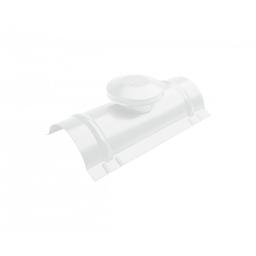 Ventilirajući sljemenjak  - Pocink obojeni  - Sivo bijela  -  Slika 1