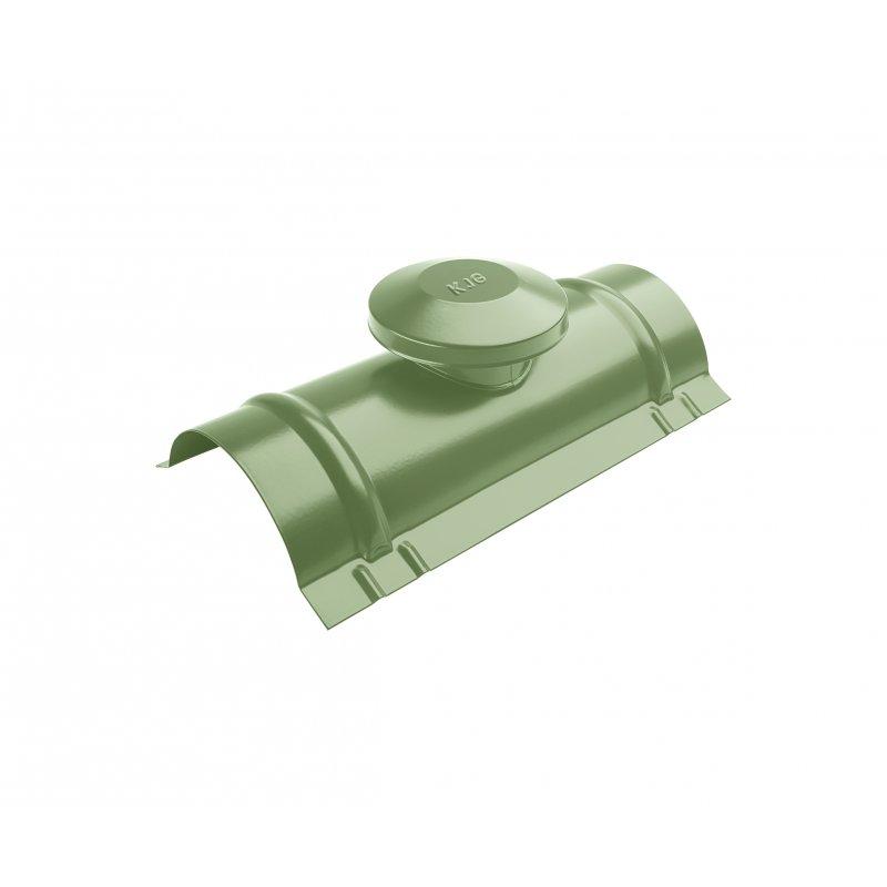 Ventilirajući sljemenjak  - Pocink obojeni  - Travnato zelena  -  Slika