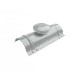 Ventilirajući sljemenjak  - Pocink obojeni  - Blago siva  -  Slika 1