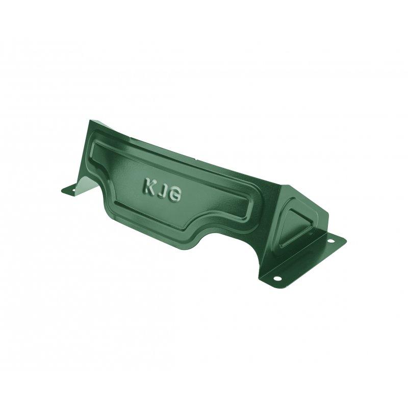 Snjegobran obli za UNI limeni pokrov  - Pocink obojeni  - Mahunasto zelena  -  Slika