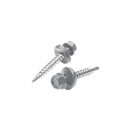 Pozinkovaný šroub farmářský - Pocink obojeni - Prašno siva - Slika 1