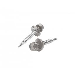 Pocinčani samorezni vijak  - Pocink obojeni  - Tamno srebrna  -  Slika 1