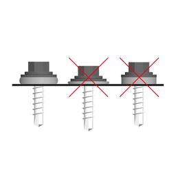 Pocinčani samorezni vijak GT5 - Pocink obojeni - Tamno plava - Slika 3