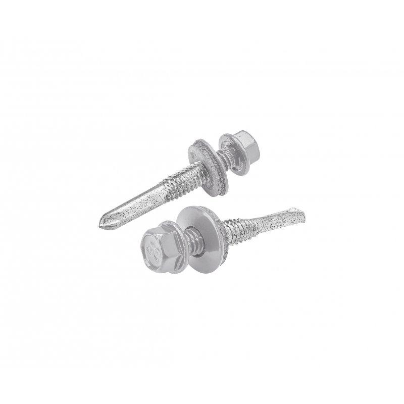 Pocinčani samorezni vijak GT12  - Pocink obojeni  - Srebrna  -  Slika