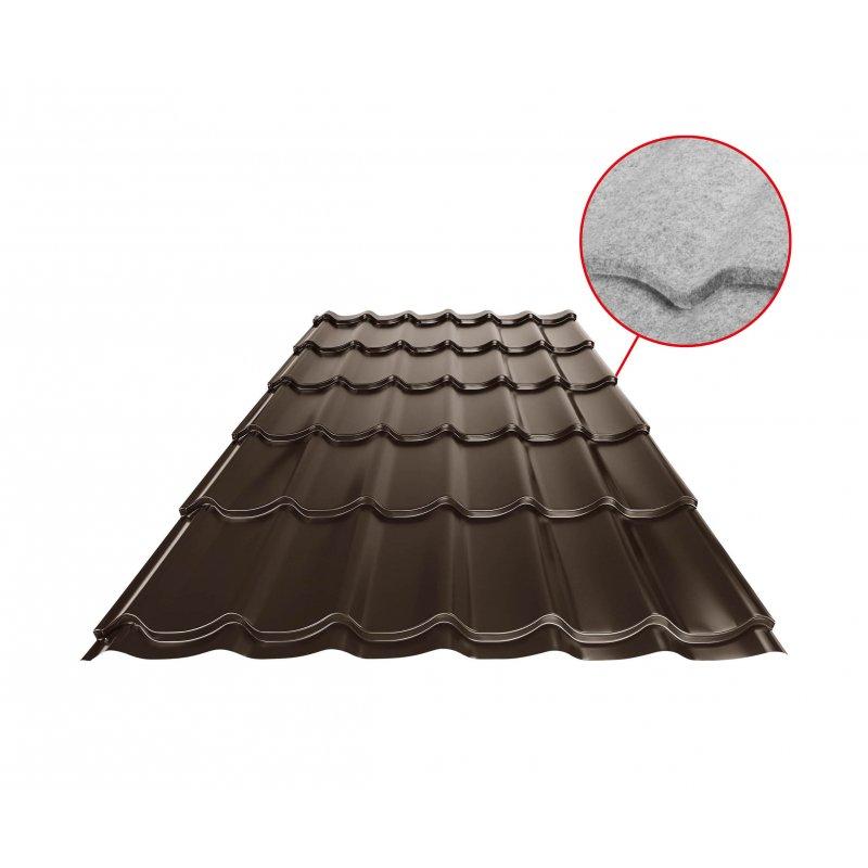 Limeni pokrov UNI 1 SQ (sound – aqua)  - Aluminij obojeni  - Testa di Moro  -  Slika