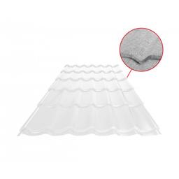 Limeni pokrov UNI 1 SQ (sound – aqua)  - Aluminij obojeni  - Bijela  -  Slika 1