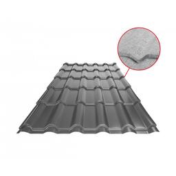 Limeni pokrov UNI 2 SQ (sound – aqua)  - Aluminij obojeni  - Antracit  -  Slika 1