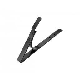 Kuka za natkrovni žlijeb  - Pocink obojeni  - Intenzivno crna  -  Slika 1