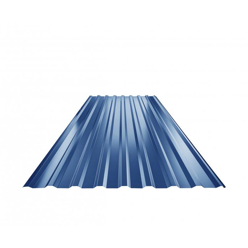 Krovni trapezni pokrov TR 18A  - Pocink obojeni  - Tamno plava  -  Slika