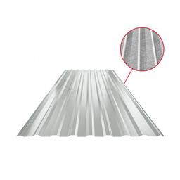 Krovni trapezni pokrov TR 18A SQ (sound – aqua)  - Pocink obojeni  - Blago siva  -  Slika 1