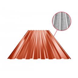 Krovni trapezni pokrov TR 18A SQ (sound – aqua)  - Pocink obojeni  - Rally crvena  -  Slika 1