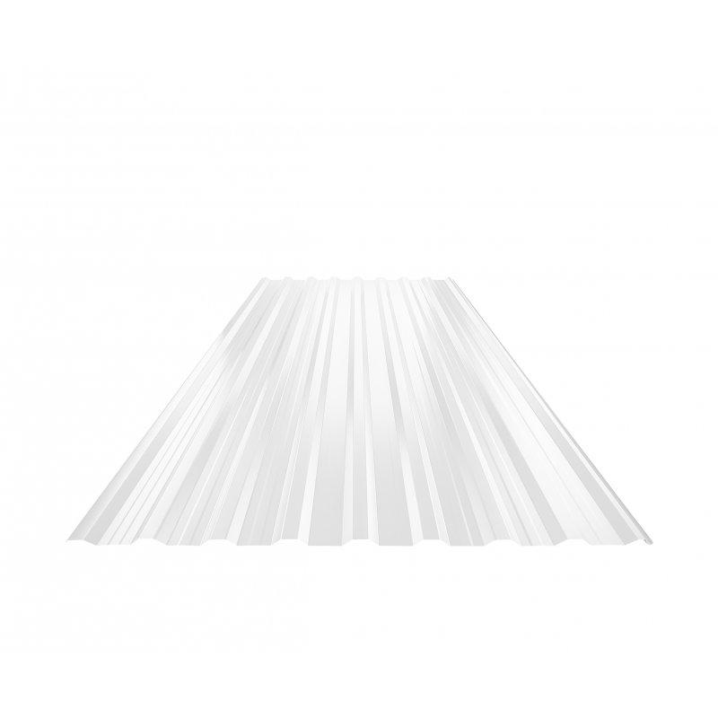 Krovni trapezni pokrov s pojačanjem TR 18A+  - Pocink obojeni  - Bijela  -  Slika