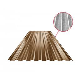 Krovni trapezni pokrov s pojačanjem TR 18A+ SQ (sound – aqua)  - Pocink obojeni  - Metalik bakrena  -  Slika 1