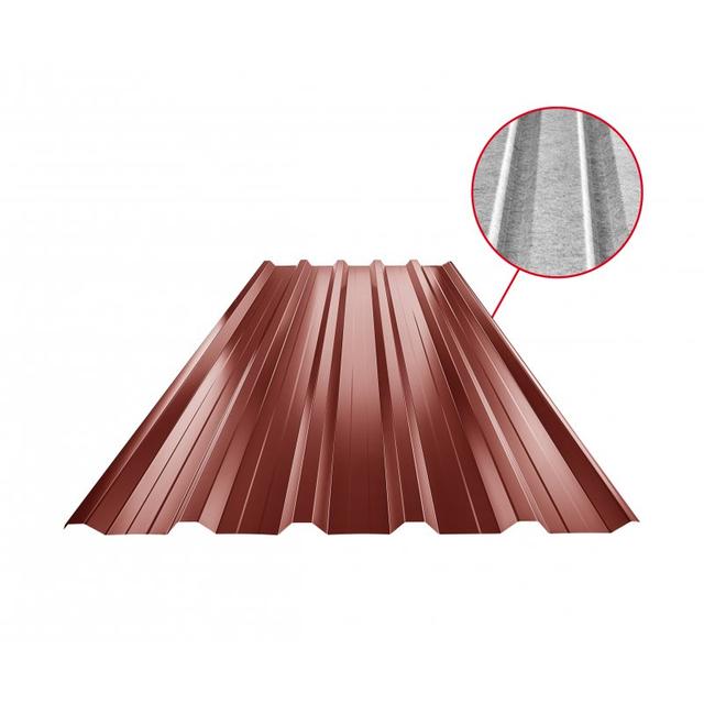 Slika - Krovni trapezni pokrov s pojačanjem TR 35A+ SQ (sound – aqua)null