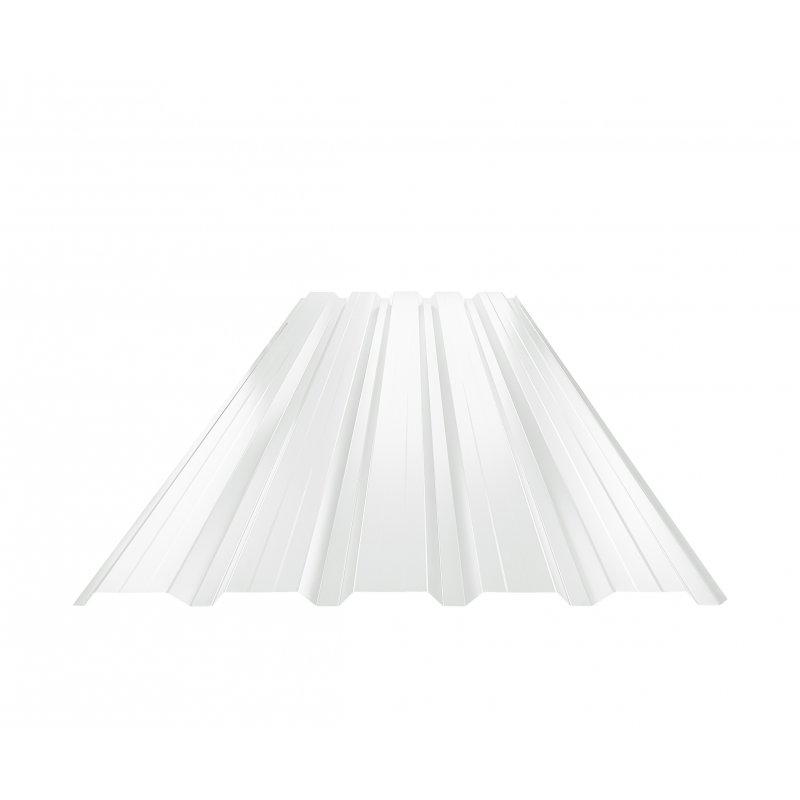 Fasadni trapez s pojačanjem TR 35B+  - Pocink obojeni  - Sivo bijela  -  Slika