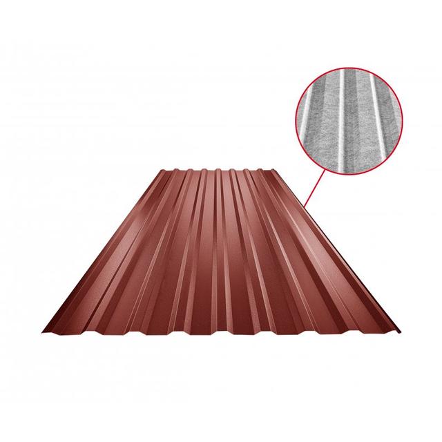 Slika - Krovni trapezni pokrov s pojačanjem TR 18A SQ (sound – aqua)null