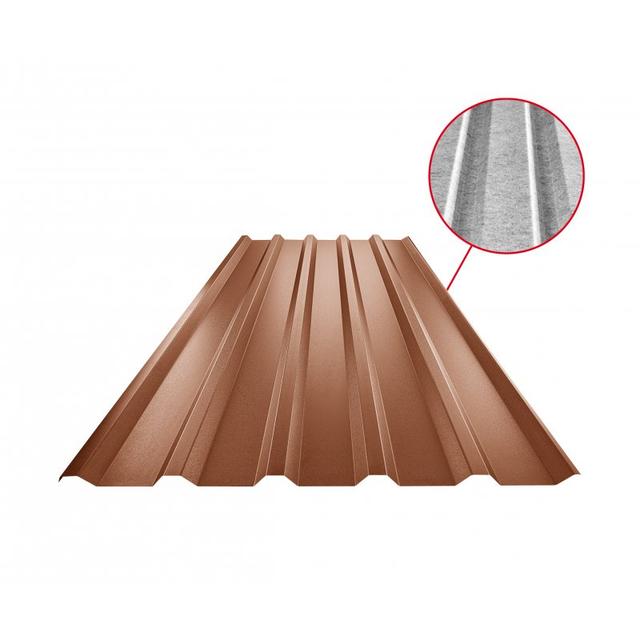 Slika - Krovni trapezni pokrov TR 35A SQ (sound – aqua)null