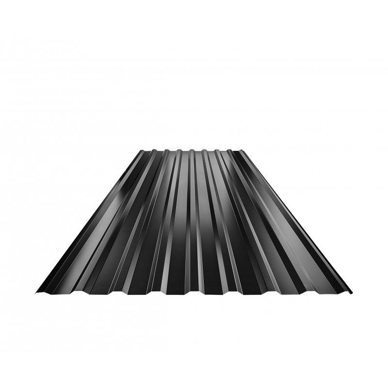 Krovni trapezni pokrov TR 18A  - Pocink obojeni
MARCEGAGLIA  - Intenzivno crna  -  Slika