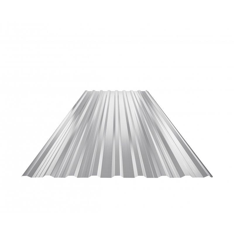 Krovni trapezni pokrov s pojačanjem TR 18A+  - Pocink obojeni
MARCEGAGLIA  - Srebrna  -  Slika