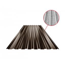 Krovni trapezni pokrov s pojačanjem TR 18A+ SQ (sound – aqua)  - Pocink obojeni
MARCEGAGLIA  - Tamno smeđa ČOKO  -  Slika 1