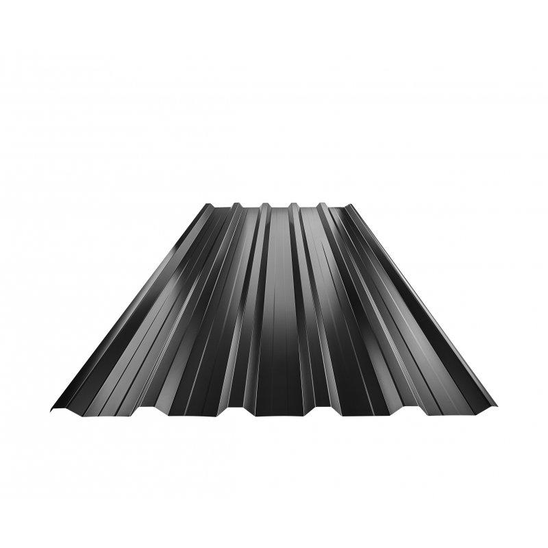 Krovni trapezni pokrov s pojačanjem TR 35A+  - Pocink obojeni
MARCEGAGLIA  - Intenzivno crna  -  Slika