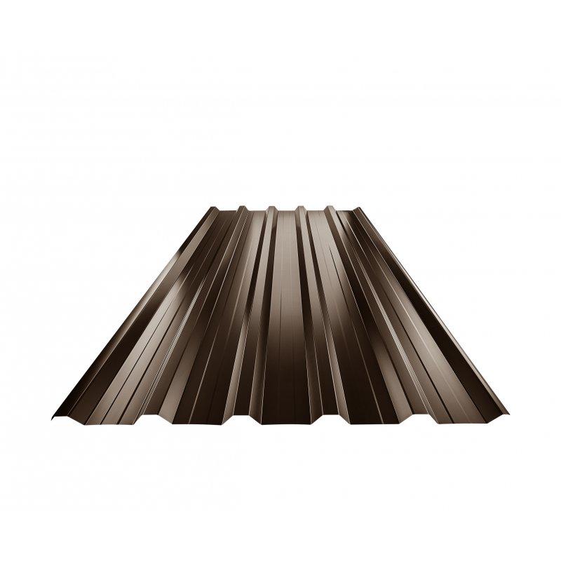 Krovni trapezni pokrov s pojačanjem TR 35A+  - Pocink obojeni
MARCEGAGLIA  - Tamno smeđa ČOKO  -  Slika