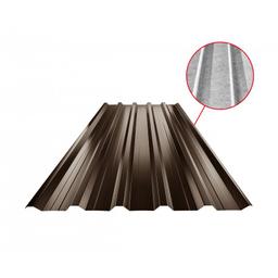 Krovni trapezni pokrov s pojačanjem TR 35A+ SQ (sound – aqua)  - Pocink obojeni
MARCEGAGLIA  - Tamno smeđa ČOKO  -  Slika 1