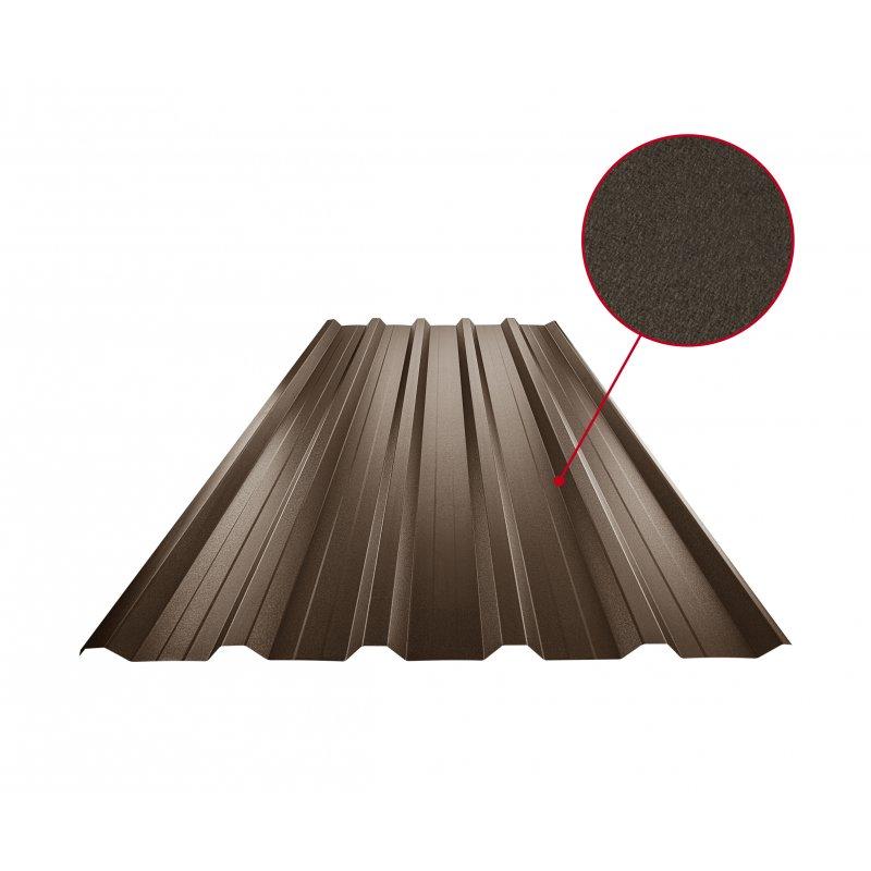 Krovni trapezni pokrov s pojačanjem TR 35A+  - Pocink obojeni
MATT MARCEGAGLIA  - Testa di Moro MATT  -  Slika