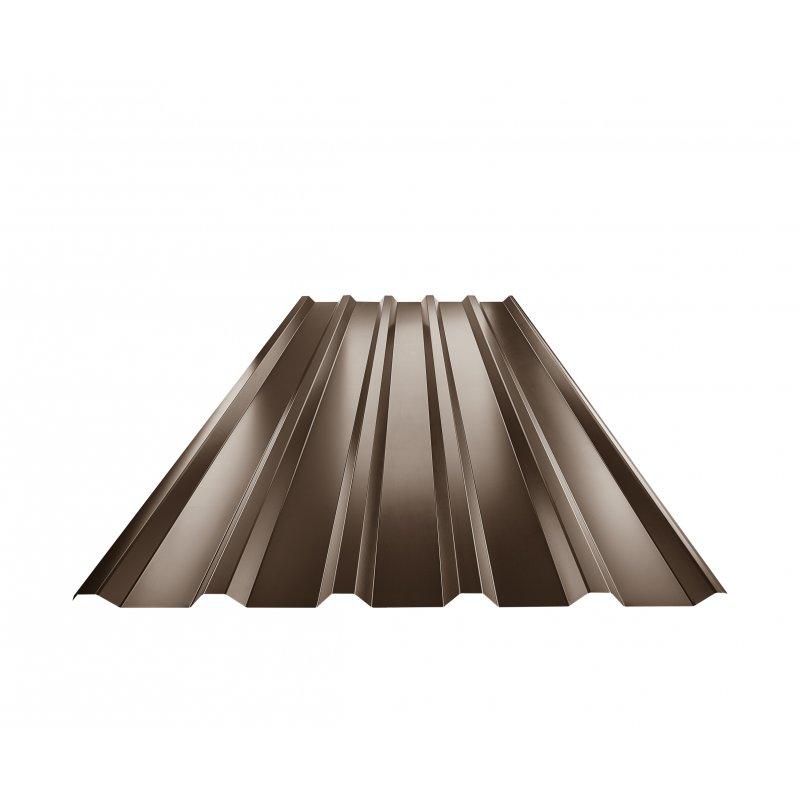 Krovni trapezni pokrov TR 35A  - Aluminij obojeni  - Testa di Moro  -  Slika