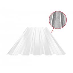 Krovni trapezni pokrov s pojačanjem TR 35A+ SQ (sound – aqua)  - Aluminij obojeni  - Bijela  -  Slika 1