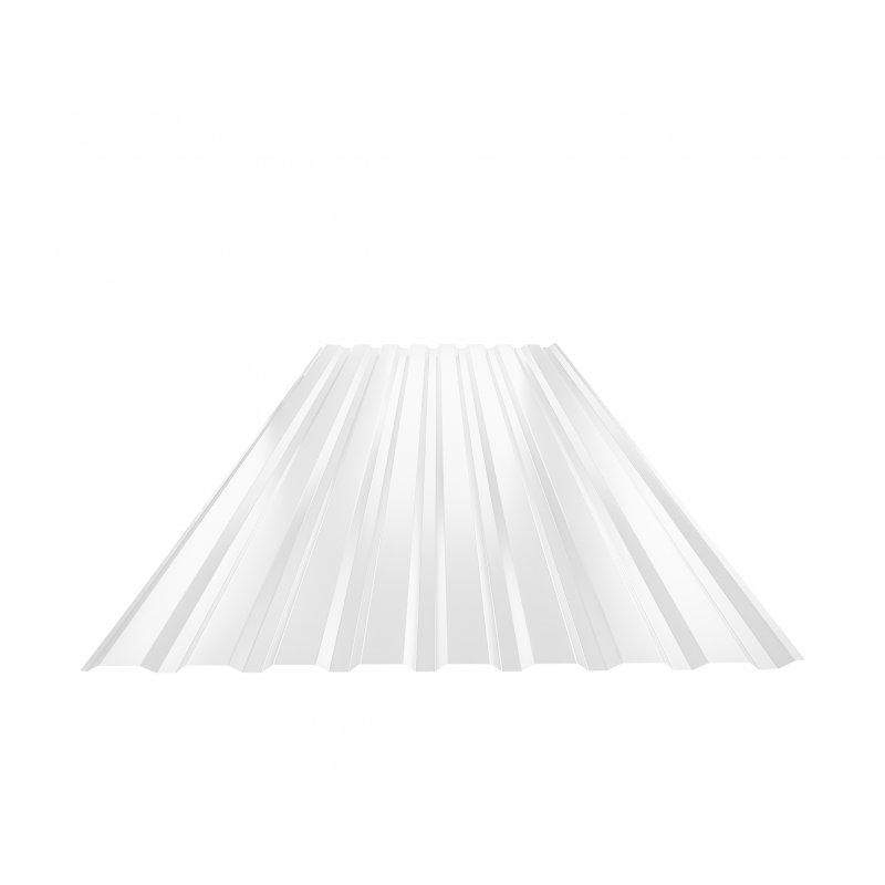 Fasadni trapez TR 18B  - Aluminij obojeni  - Bijela  -  Slika