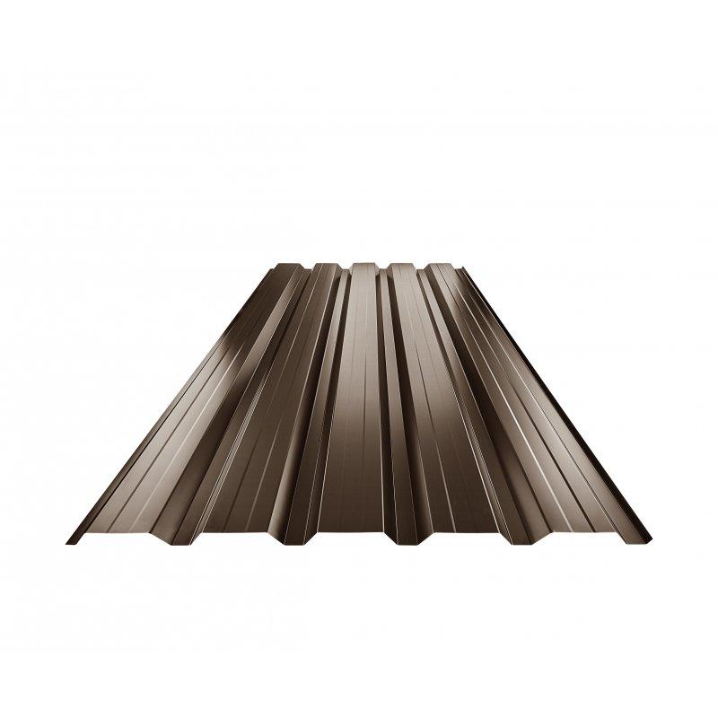 Fasadni trapez s pojačanjem TR 35B+  - Aluminij obojeni  - Testa di Moro  -  Slika