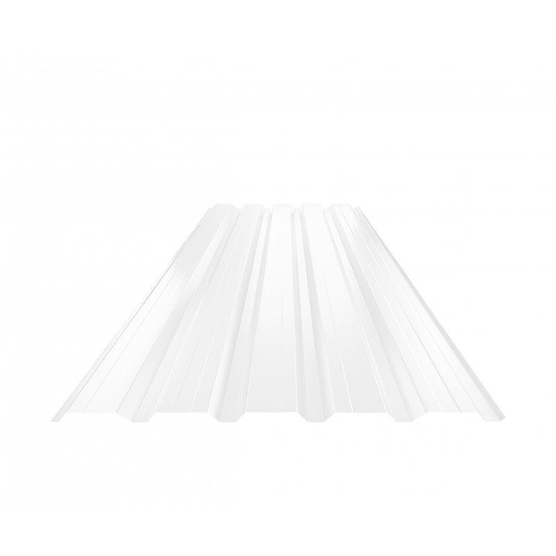 Fasadni trapez s pojačanjem TR 35B+  - Aluminij obojeni  - Bijela  -  Slika