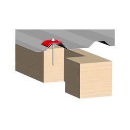 Alumijiska kalota za trapez TR 18  - Aluminij obojeni  - Antracit  -  Slika 3