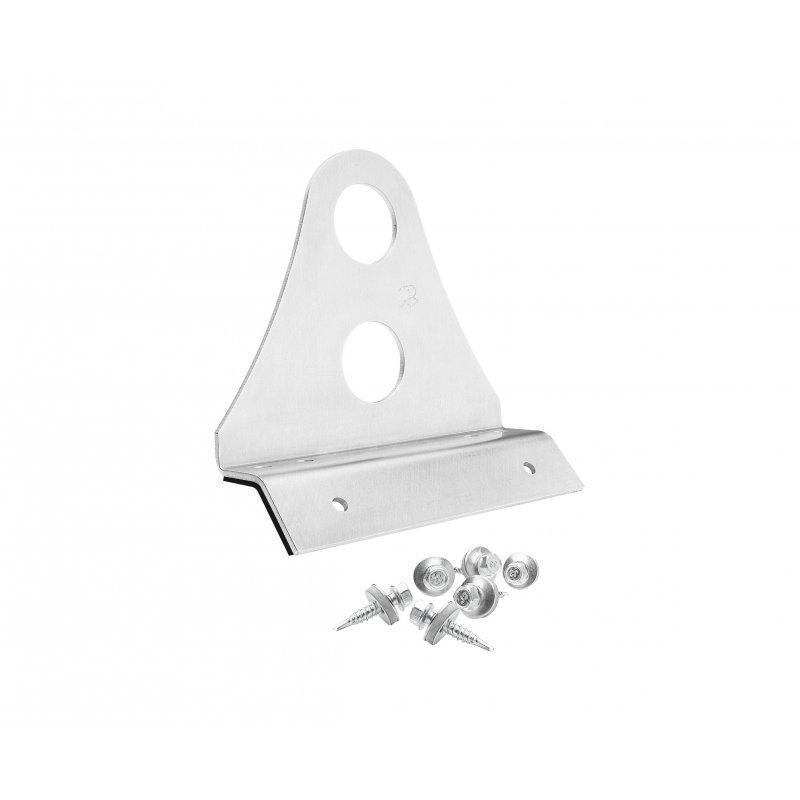 TR držač snjegobrana, 2ot  - Aluminij  - Natur  -  Slika