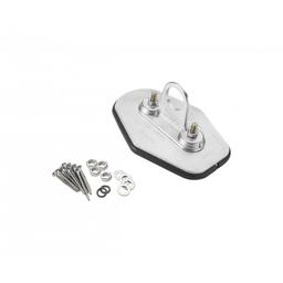 Držač cijevi, 1ot  - Aluminij  - Natur  -  Slika 1