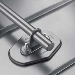 Držač cijevi, 1ot  - Aluminij  - Natur  -  Slika 3