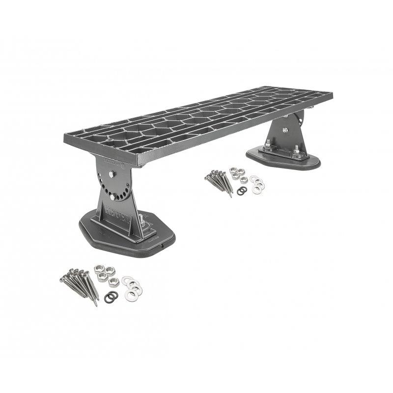 Krovno gazište – set  - Aluminij obojeni  - Antracit  -  Slika