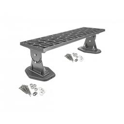 Krovno gazište – set  - Aluminij obojeni  - Antracit  -  Slika 1