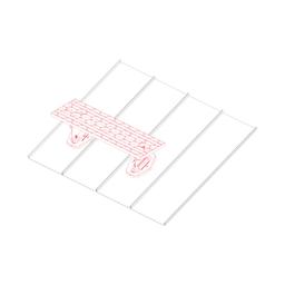 Krovno gazište – set  - Aluminij obojeni
W.15  - Svijetlo siva W.15  -  Slika 2