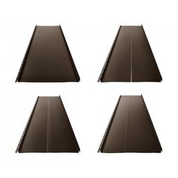 Krovni panel CLICK 205 P, R, T25, T58  - Pocink obojeni  - Testa di Moro  -  Slika 1