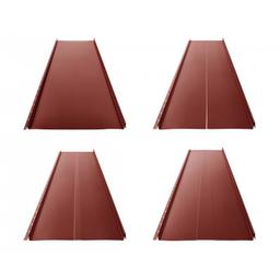 Krovni panel CLICK 205 P, R, T25, T58  - Pocink obojeni  - Vinsko crvena  -  Slika 1