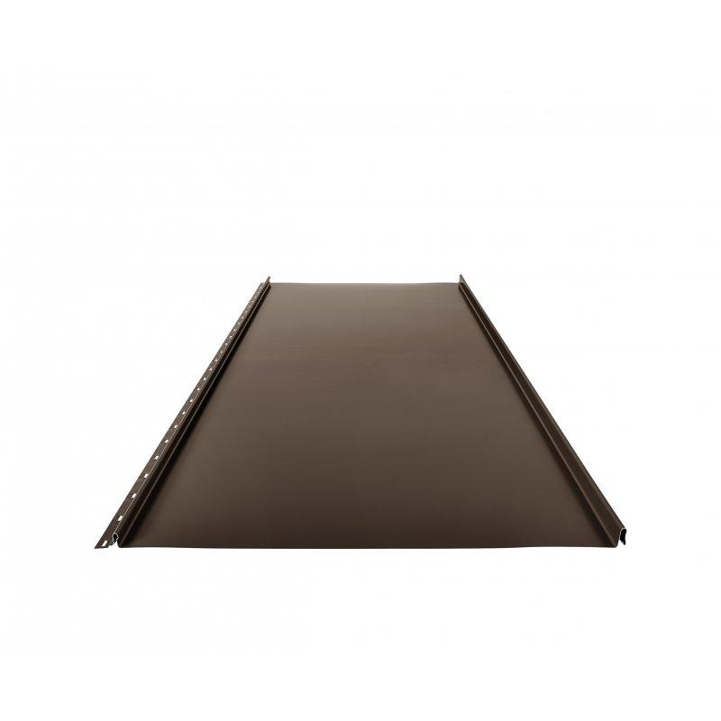 Krovni panel CLICK 515 P  - Pocink obojeni  - Testa di Moro  -  Slika