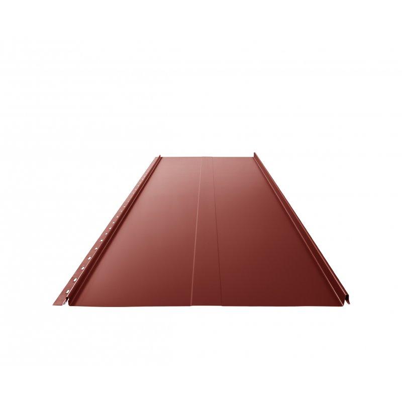 Krovni panel CLICK 515 T58  - Pocink obojeni  - Vinsko crvena  -  Slika