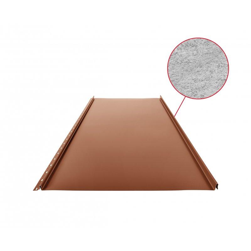 Krovni panel CLICK 515 PSQ  - Pocink obojeni  - Bakreno smeđa  -  Slika