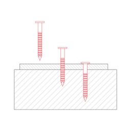 Konveksni čavao ljepenkar  - Pocink  - Natur  -  Slika 3