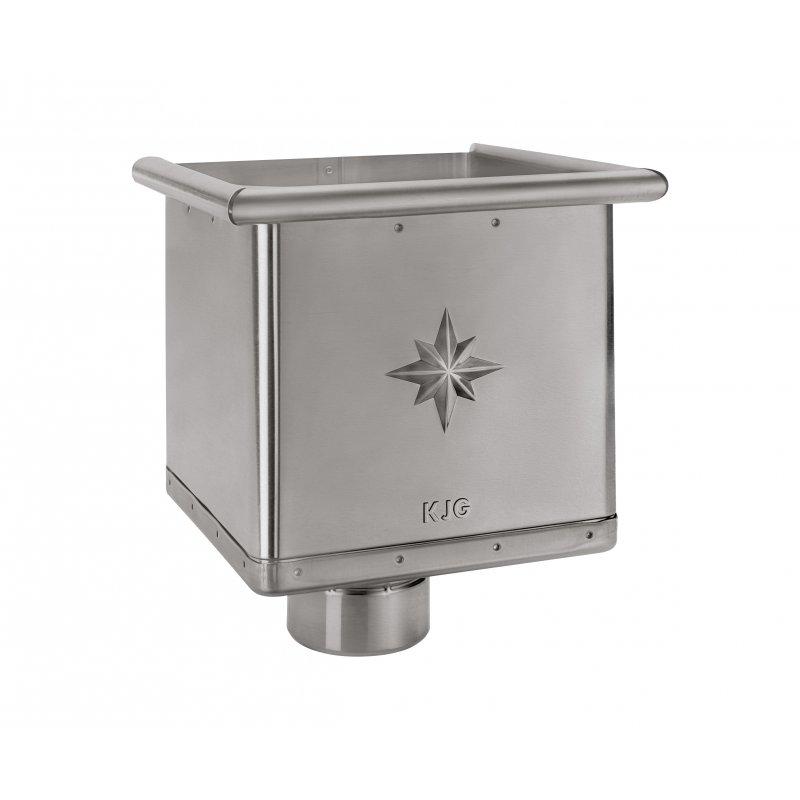 Sabirni kotlić kubicki - Pocink obojeni - Tamno srebrna – P.20 - Slika