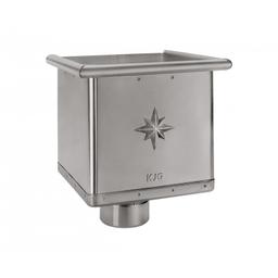 Sabirni kotlić kubicki - Pocink obojeni - Tamno srebrna – P.20 - Slika 1