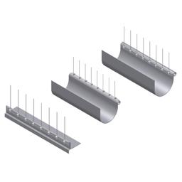 Sustav sa šiljcima za sprječavanje slijetanja ptica  - Inox  - Natur  -  Slika 3