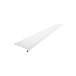 Plastificirana okapna lajsna  - Prašno siva  -  Slika 1